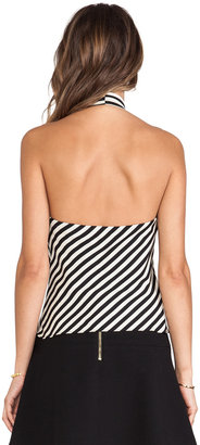Milly Royal Stripes Bow Halter
