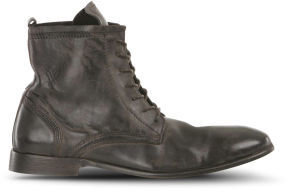 Hudson H by Men's Swathmore Calf Leather Boots Black