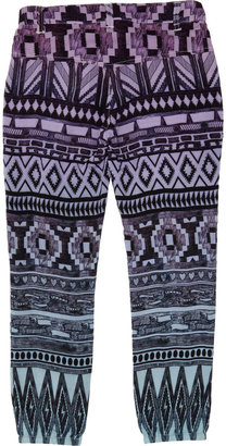Munster Geometric-Print Trousers