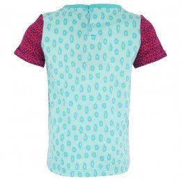 Catimini Green and Pink Floral Tee