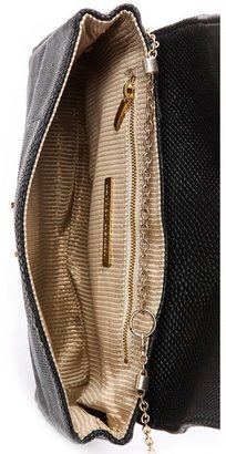 Lauren Merkin Handbags Snake Embossed Mini Marlow Bag