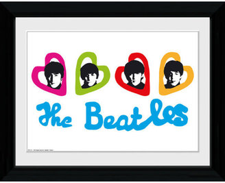Love Hearts The Beatles Collector Print - 30 x 40cm