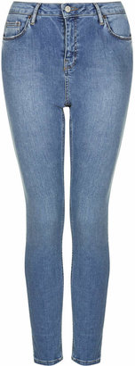 Topshop Power stretch high-waist jeans with five pocket detail. finished with authentic trims and five pocket detail. love these? shop all skinny jamie jeans