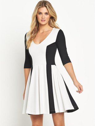 French Connection Abney Monochrome Jersey Dress