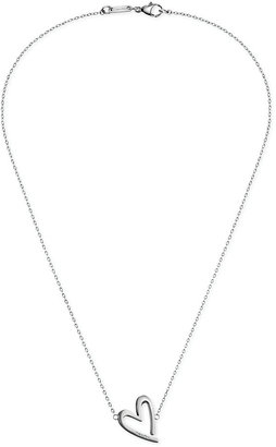 Calvin Klein Stainless Steel Heart Charm Short Pendant Necklace