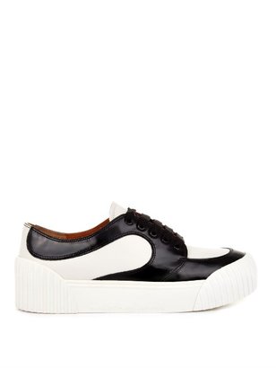 Marc by Marc Jacobs Bi-colour leather trainers