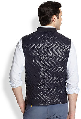Gant Making Waves Zigzag-Quilted Puffer Vest