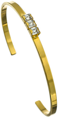 A.V. Max Gold and Austrian Crystal Bracelet
