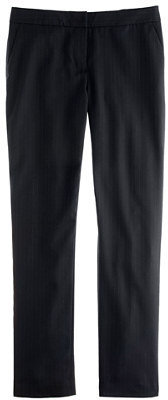 J.Crew Tall Paley pant in pinstripe Super 120s wool