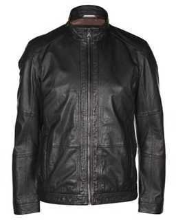 Boss Black Alekson Leather Jacket