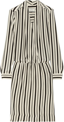 By Malene Birger Ragini striped silk dress