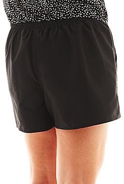 JCPenney Azul by Maxine of Hollywood Woven Swim Shorts - Plus