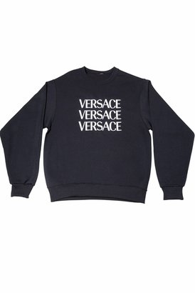 Versace Private Party Sweatshirt in Black