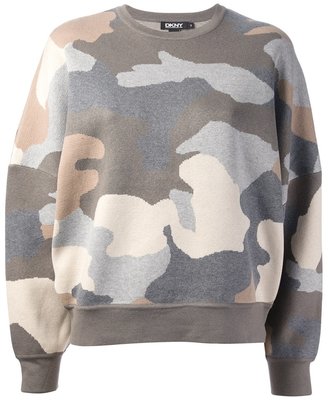 DKNY camouflage sweater