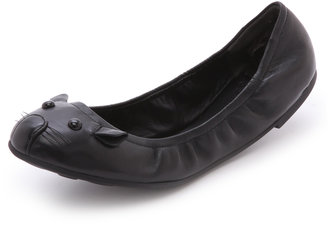 Marc by Marc Jacobs Scrunch Mouse Ballet Flats