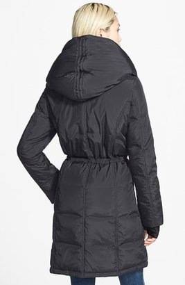 Betsey Johnson Hooded Quilted Coat (Online Only)