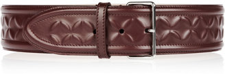 Alaia Embossed leather belt