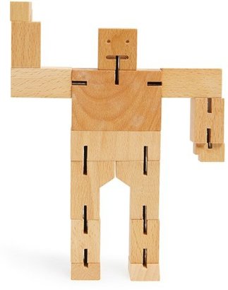 Areaware 'Small Cubebot' Wooden Robot Toy