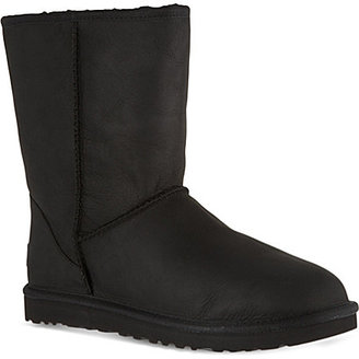 UGG Classic short leather boots