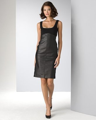 Diane von Furstenberg Women's "Ms Russell" Leather Dress