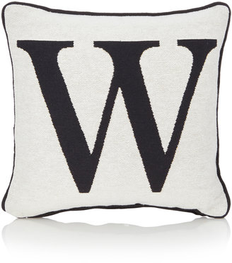 George Home  Letter W Tapestry  Cushion