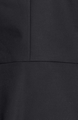 MICHAEL Michael Kors Stretch Cotton & Faux Leather Zip Jacket