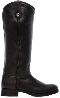 Frye Melissa Button Boot with Sheep Shearling