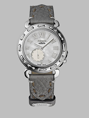 Fendi Selleria Stainless Steel Strap Watch