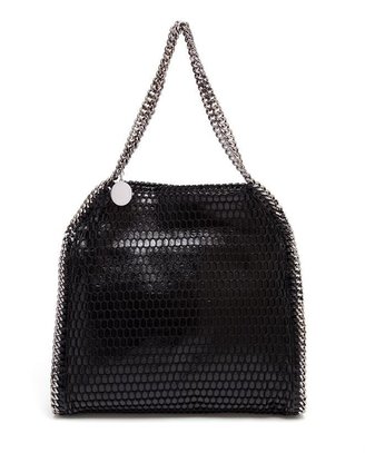 Stella McCartney Falabella Faux Leather Lace Shoulder Bag
