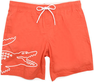 Lacoste Ottoman Coral Mini Swimming Shorts