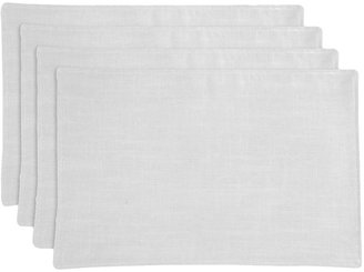 Circa Solid Linen Placemats (Set of 4)