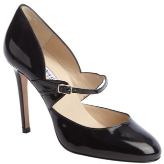 Charles by Charles David Black patent leather 'Valencia' mary jane pumps