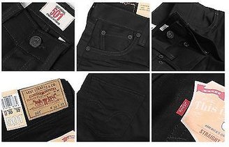 Levi's Levis Style# 501-0638 33 X 34 Polish Black Original Jeans Straight Pre Wash