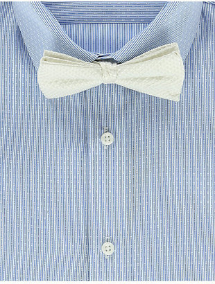 Autograph Pure Silk Waffle Textured Bow Tie