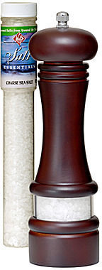 William Bounds 9" Espresso Salt Mill with Refill