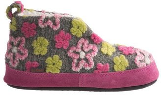 Acorn Daisy Bootie Slippers - Wool Blend (For Women)