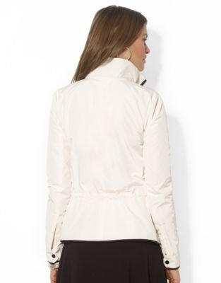 Lauren Ralph Lauren Full-Zip Peplum Jacket