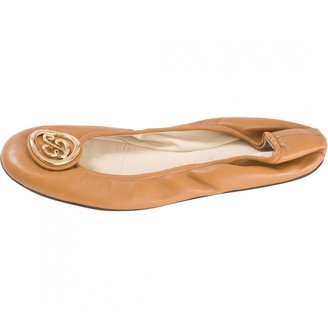 Bally Brown Leather Ballet flats