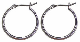 Nine West Small Hoop Earring-SILVER-One Size