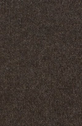 Eileen Fisher Leather Sleeve Merino Lambswool Jacket (Regular & Petite)