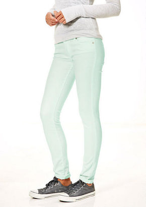 Delia's Olivia Low-Rise Jeggings in Mint