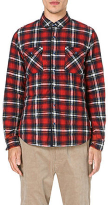 Sacai Quilted plaid flannel Shirt - for Men