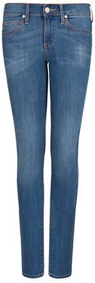 MANGO Super Slim Fit Jeans, Medium Blue