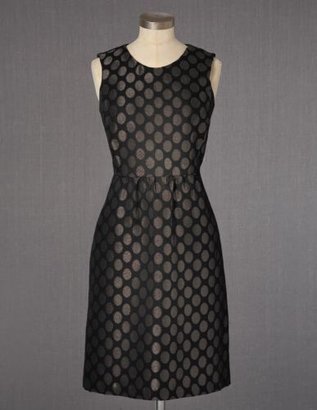 Boden Women's Brand New Tulip Party Dress Black Pewter Spots 6 REG