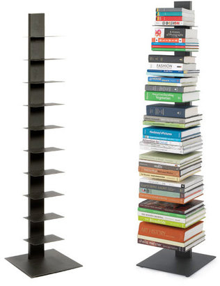 Container Store Sapien Bookcase Dark Grey