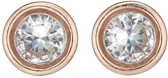 Fiorelli Rose Gold Plated Crystal Stud Earrings