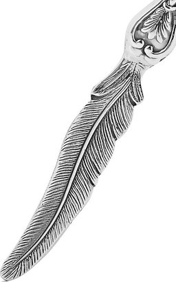 Ari D. Norman Feather Letter Opener-Silver