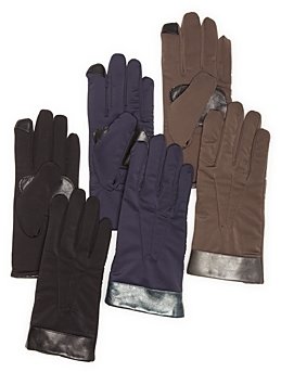 Echo Superfit Leather Cuff Tech Gloves