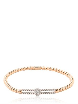 Hulchi Belluni - Rose Gold Bracelet With Diamonds