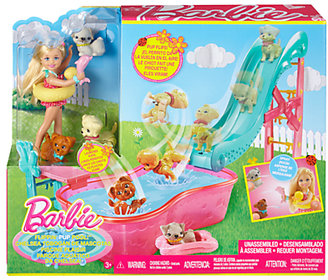 Mattel Barbie Chelsea Flippin' Pup Pool Party